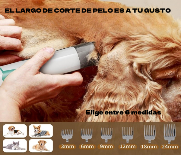 Kit de Peluquería y Aspirado Todo en Uno - Imagen 6