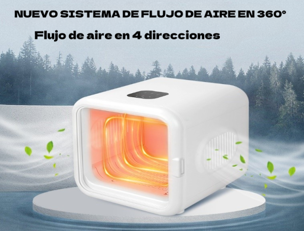 Cabina Secadora de Pelo, muy Silenciosa, Turbina de Aire en 360° - Imagen 3