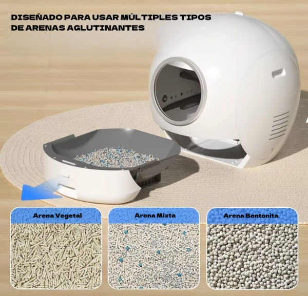 Caja Arenera con APP y Recolección Automática e Integrada - Imagen 5