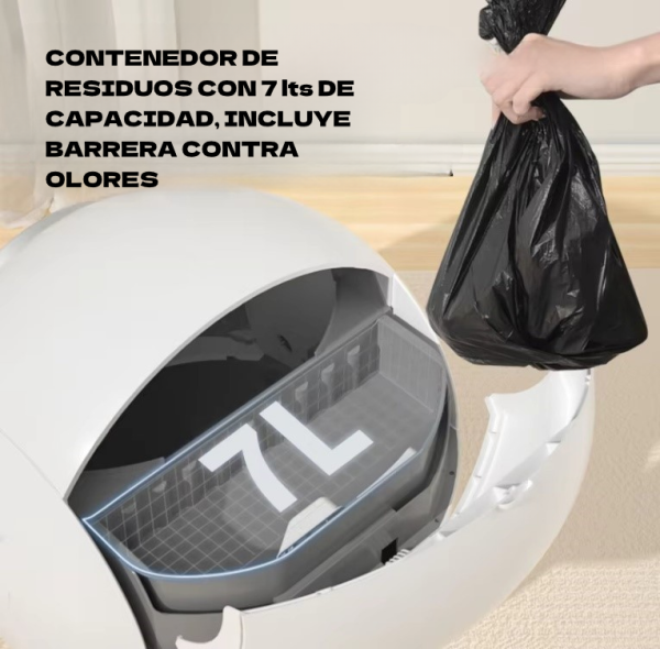 Caja Arenera con APP y Recolección Automática e Integrada - Imagen 6