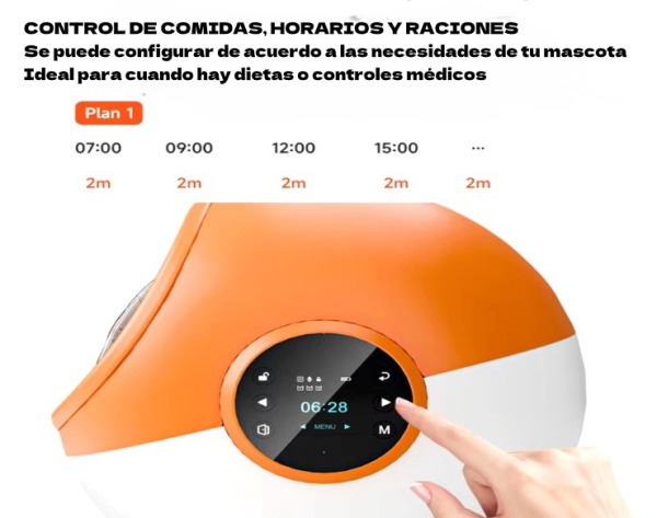 Comedero Automático con Sensor de Radio Frecuencia con Chip - Imagen 4