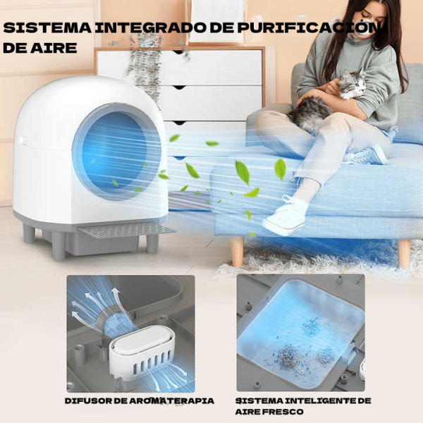 Caja Arenera Automática con Aplicación - Imagen 5
