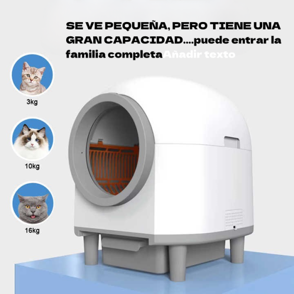 Caja Arenera Automática con Aplicación - Imagen 6