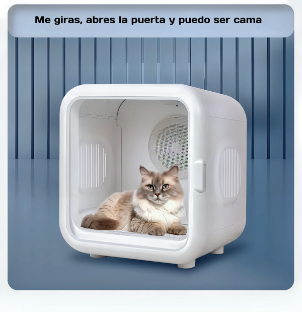 Cabina Secadora de Pelo, muy Silenciosa, Turbina de Aire en 360° - Imagen 15