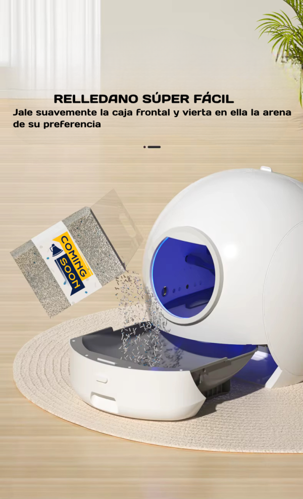 Caja Arenera con APP y Recolección Automática e Integrada - Imagen 7