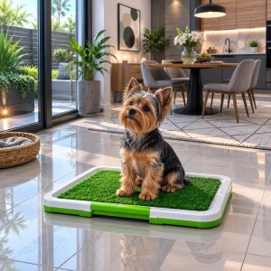 baño de césped para perros en chile